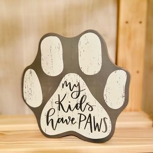 Paw Print Wall Decor